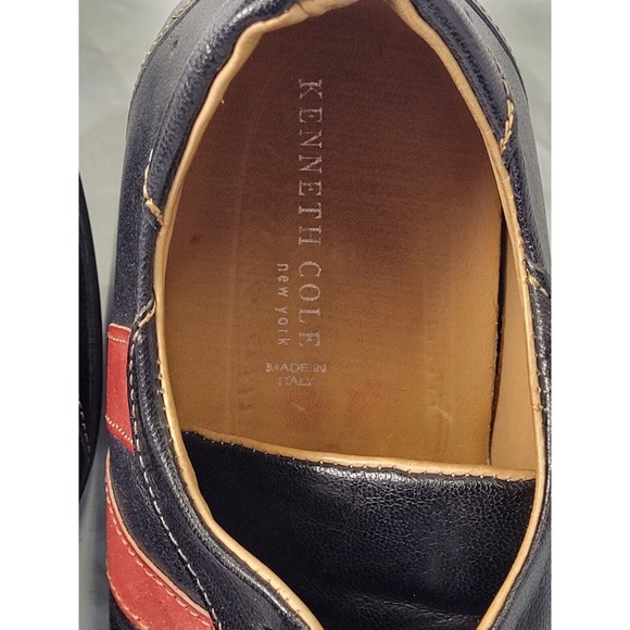Kenneth Cole New York V There O Voyage Leather Sneakers Made in Italy Size 9.5 main image 12
